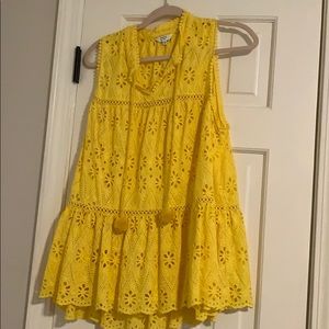 Yellow/Gold tank top